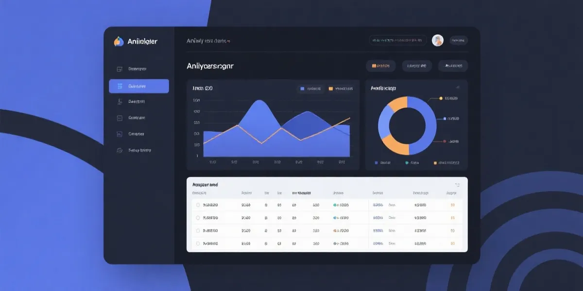数据工具与分析面板示意图